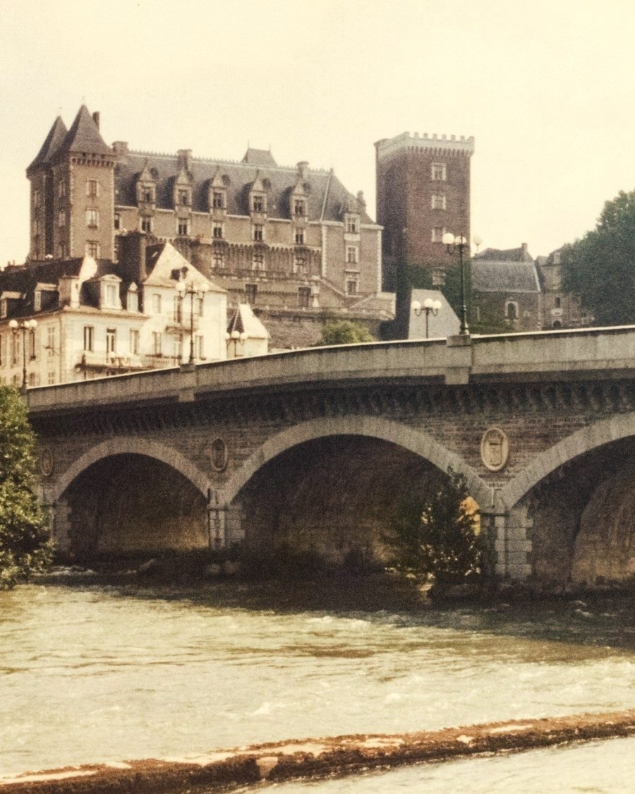 Château de Pau et pont sur le gave